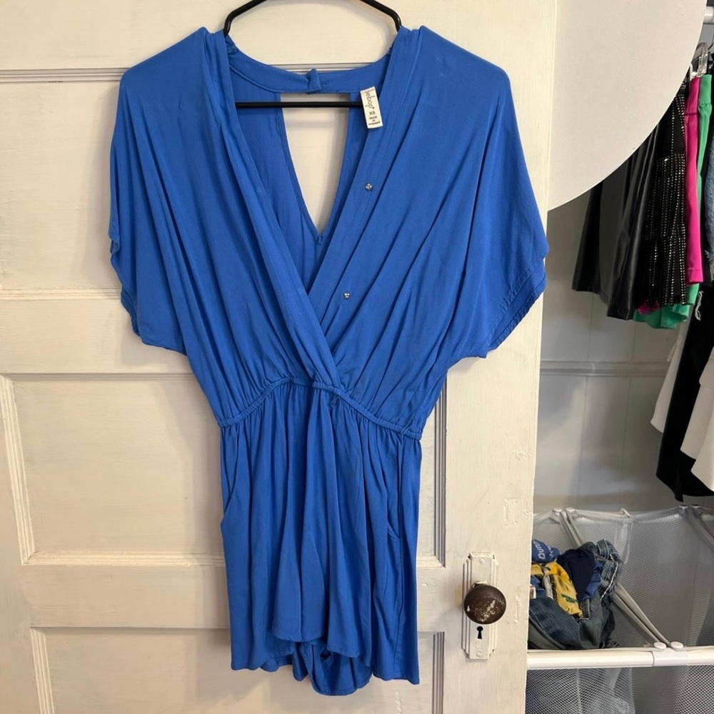 Blue Romper